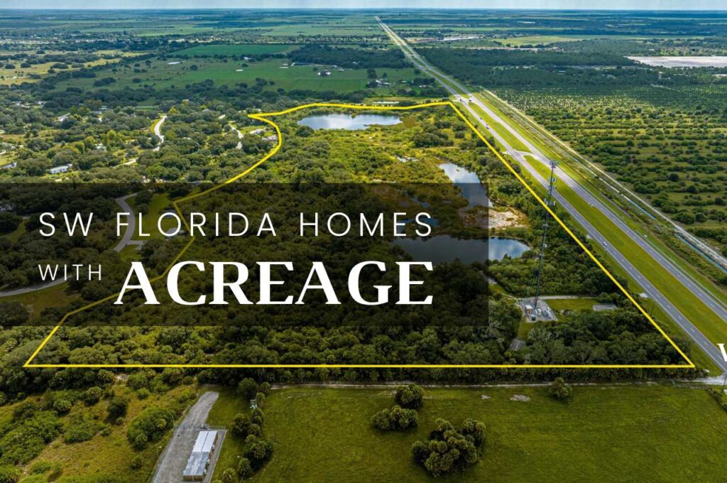 Homes with acreage